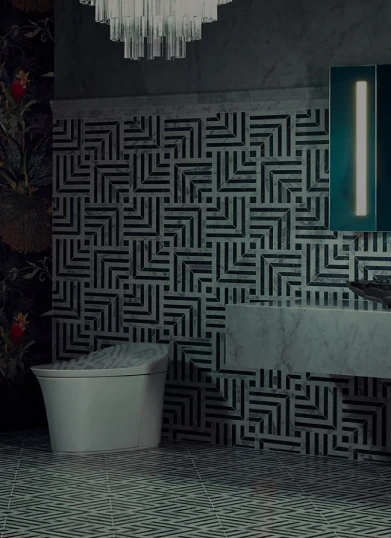 Bathroom commode